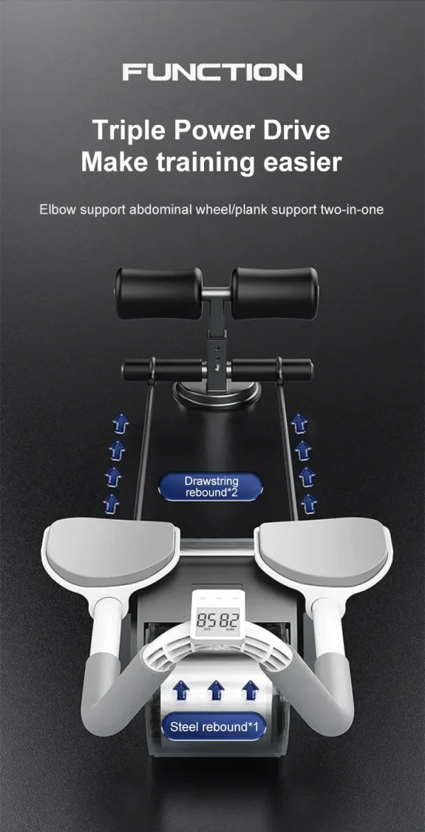 Abdominal Roller Wheels Workout 🏋️‍♂️💨