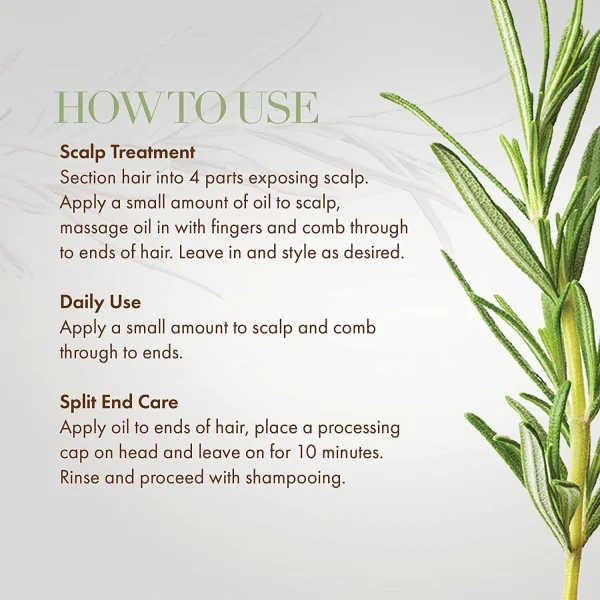 🙆‍♀️Organics Rosemary Mint Oil 🌿✨