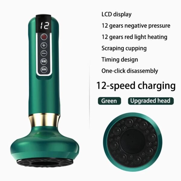 Electric Cupping Therapy Set with Gua Sha 🌟💆‍♀️