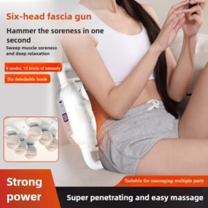 Six-Head Fascia Massage Gun🧘‍♂️
