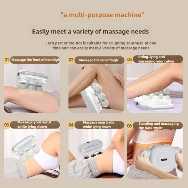 Six-Head Fascia Massage Gun🧘‍♂️