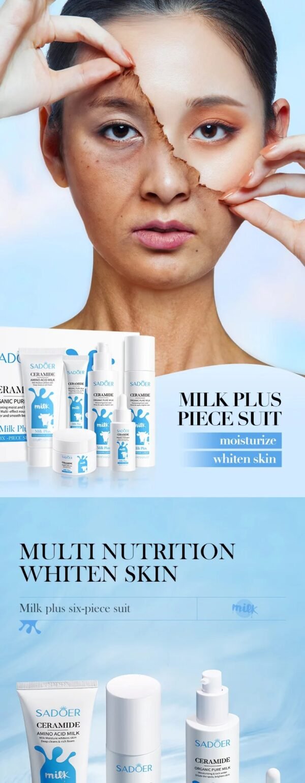 🌸 Milk Skin Care Set - Nourish & Brighten Your Skin! 🌸