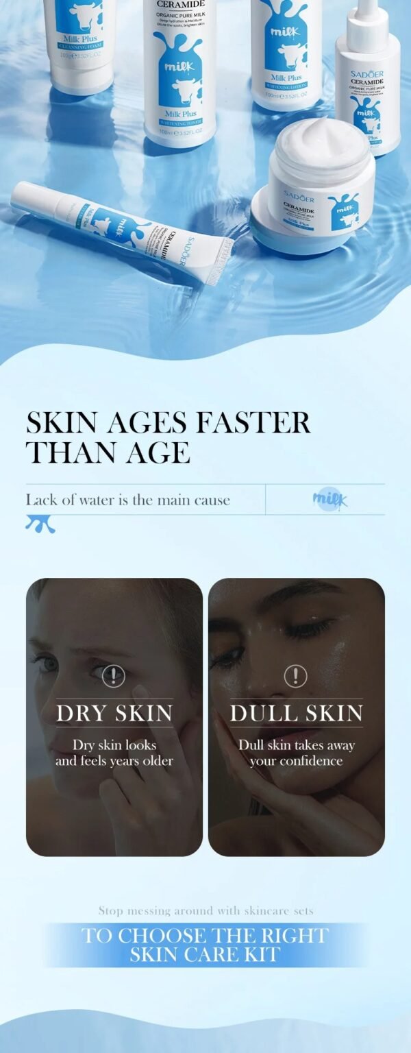 🌸 Milk Skin Care Set - Nourish & Brighten Your Skin! 🌸