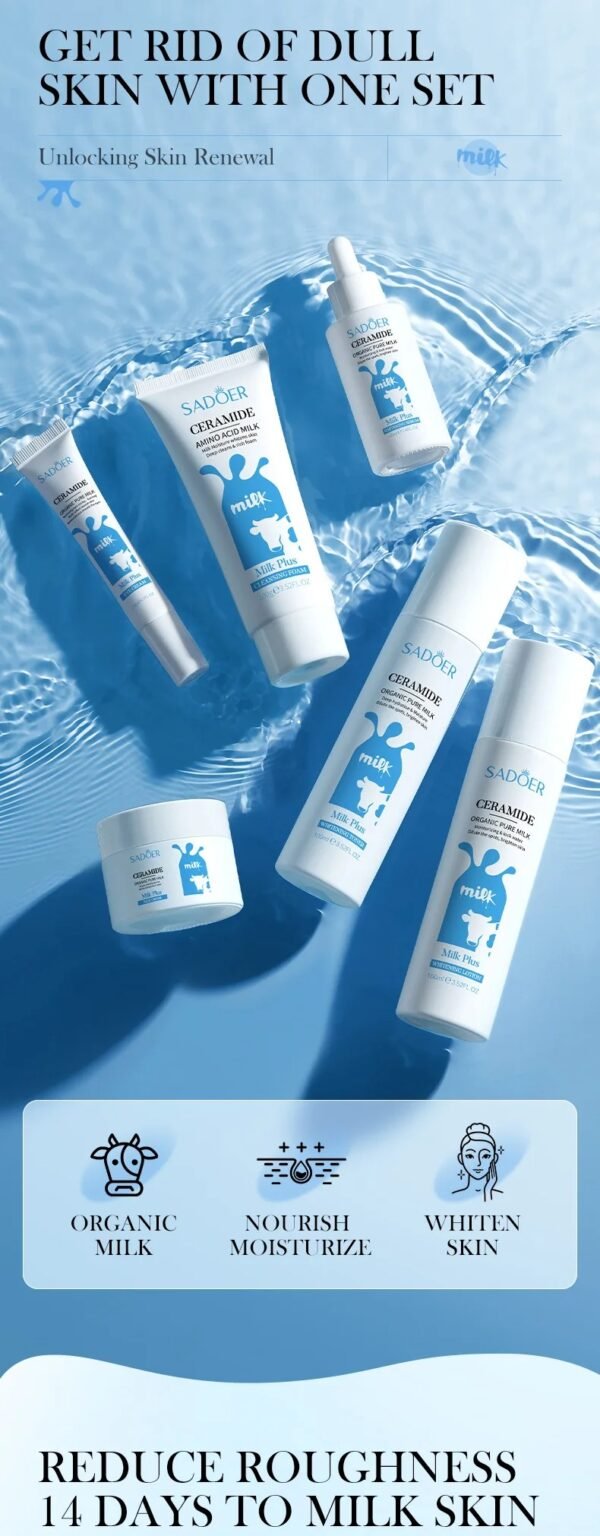 🌸 Milk Skin Care Set - Nourish & Brighten Your Skin! 🌸
