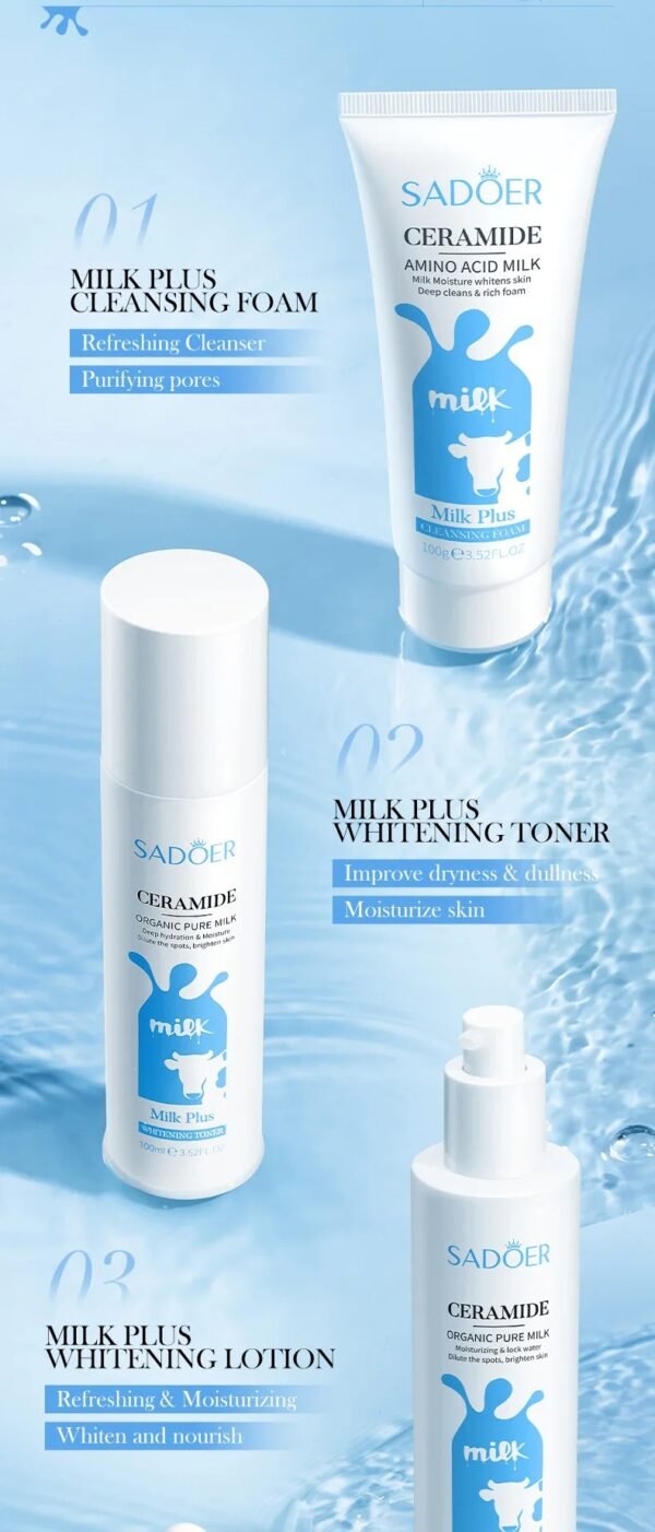 🌸 Milk Skin Care Set - Nourish & Brighten Your Skin! 🌸