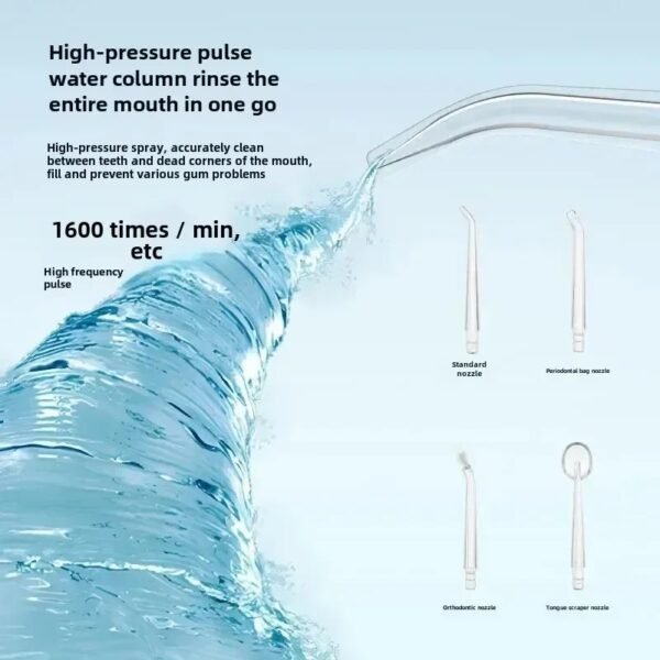 🌟 Dental Flosser Portable Cordless Oral Irrigator 🦷💦