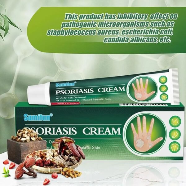 🌿 SuniFun Herbal Psoriasis & Eczema Relief Cream✨