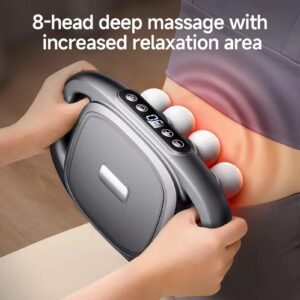 8 Heads Massage Gun Deep Tissue Body Muscle