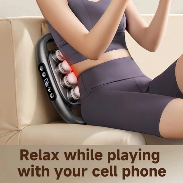 8 Heads Massage Gun Deep Tissue Body Muscle