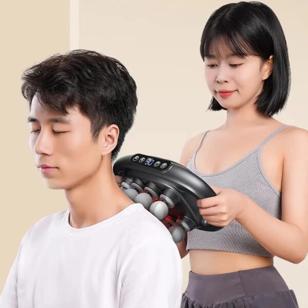 8 Heads Massage Gun Deep Tissue Body Muscle